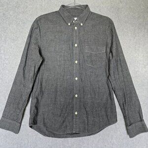 Everlane Gray 100% Cotton Button Down Shirt Medium Business Casual Career Work